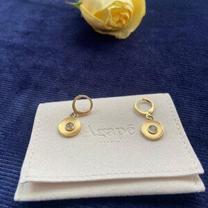 Agapé Studio 'Petrus' Citrine Earrings